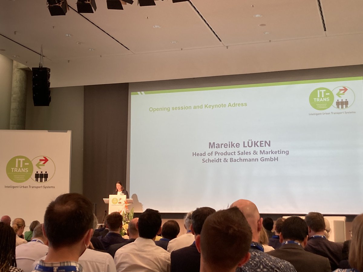 Thank you <a href="/LuekenM/">Matthias Lüken</a> for your message about REPRESENTATION, briently delivered at #ittrans Highly supported!! <a href="/UITPnews/">UITP</a> <a href="/IT_TRANS/">IT-TRANS</a> <a href="/ScheidtBachmann/">Scheidt & Bachmann</a>