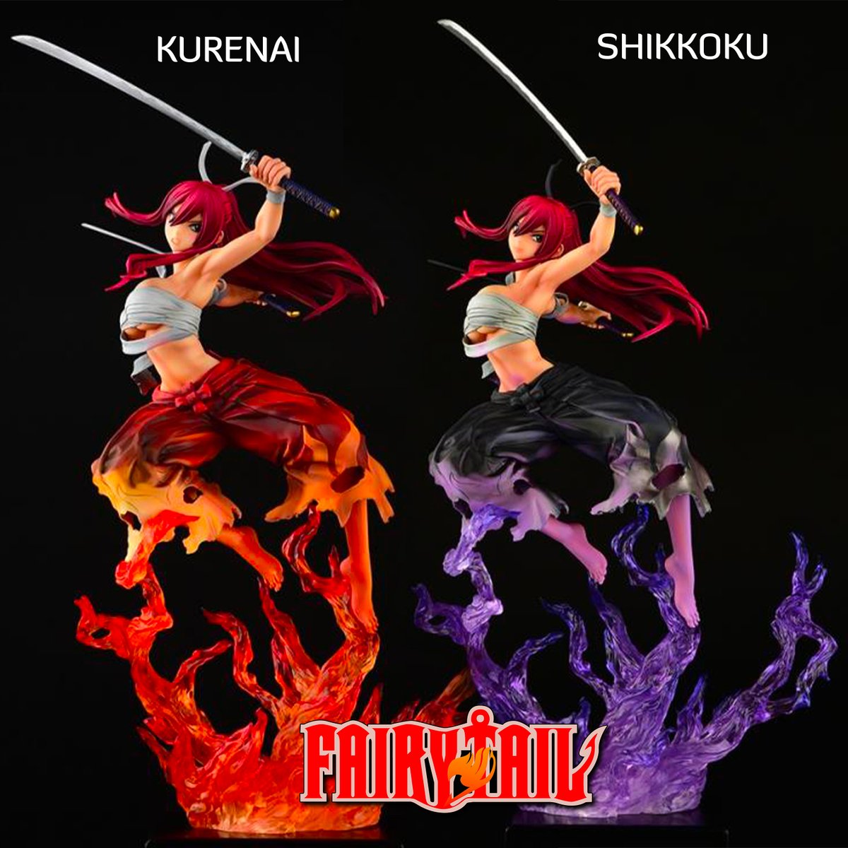 shinsekaifr's tweet photo. 🔥#Fairytail🔥
Re les #shinies✨ !
#Erza est de retour sur le site avec deux nouvelles tenues de #Samurai #Shikkoku et #Kurenai 😍
Préco :
https://t.co/AgcJSvx5z5
Imaginez Erza avec les habits de Sakura Card Captor 😂 ce serait sympa non ? À vous d'en trouver un autre sympa https://t.co/jiL3oIVKJX