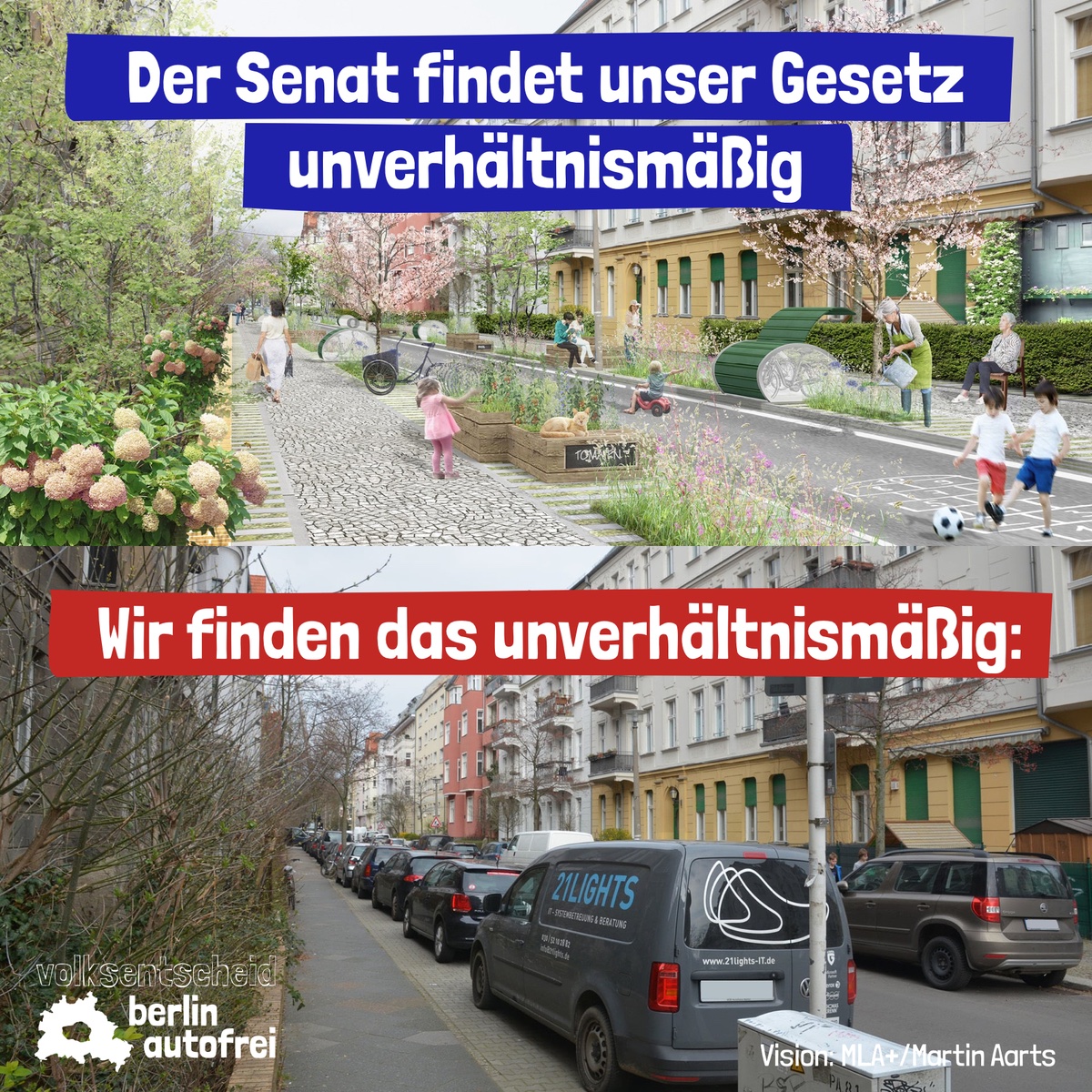 Ein vom Verkehrssenat in Auftrag gegebenes Gutachten erläutert, dass die Bewertung der #Verhältnismäßigkeit weniger eine juristische, sondern vielmehr eine politische Wertungsfrage sei. Für die #Verfassungskonformität ist die wichtigste Frage, ob das Gesetz verhältnismäßig ist.