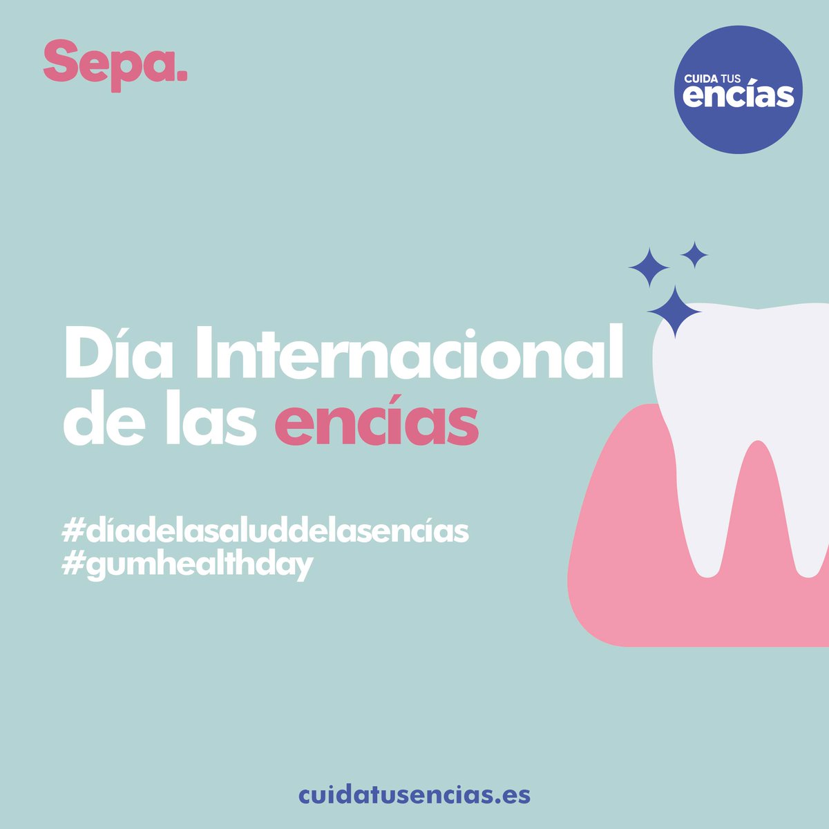 Hoy es el #díadelasaluddelasencías #GumHealthDay Protege y cuida tus encías porque tu salud empieza por la boca #saludoral #saludbucal #encías #dientes #dental #periodoncia