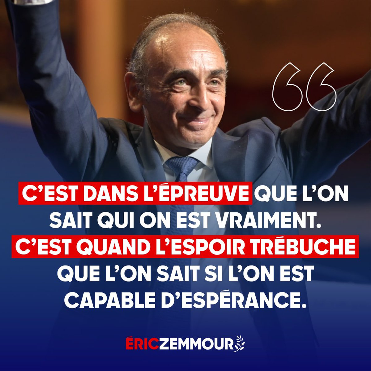 ZemmourEric's tweet photo. .@Reconquete_off est le grand mouvement de l’espérance. https://t.co/DL0pLKBEz9
