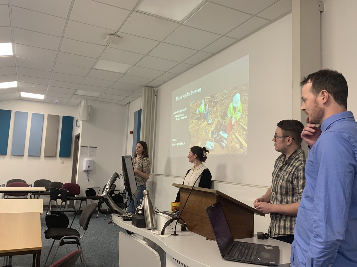 CLAMERSeminars's tweet photo. Last Friday we were thrilled to have @_MeriHood, Anton, and @ciarambob with us to discuss elements of their #PhD research!
Several interesting themes and topics were examined followed by stimulating discussion. Thank you to our speakers and attendees. #Medieval #Archaeology https://t.co/sHd8SwUvlc