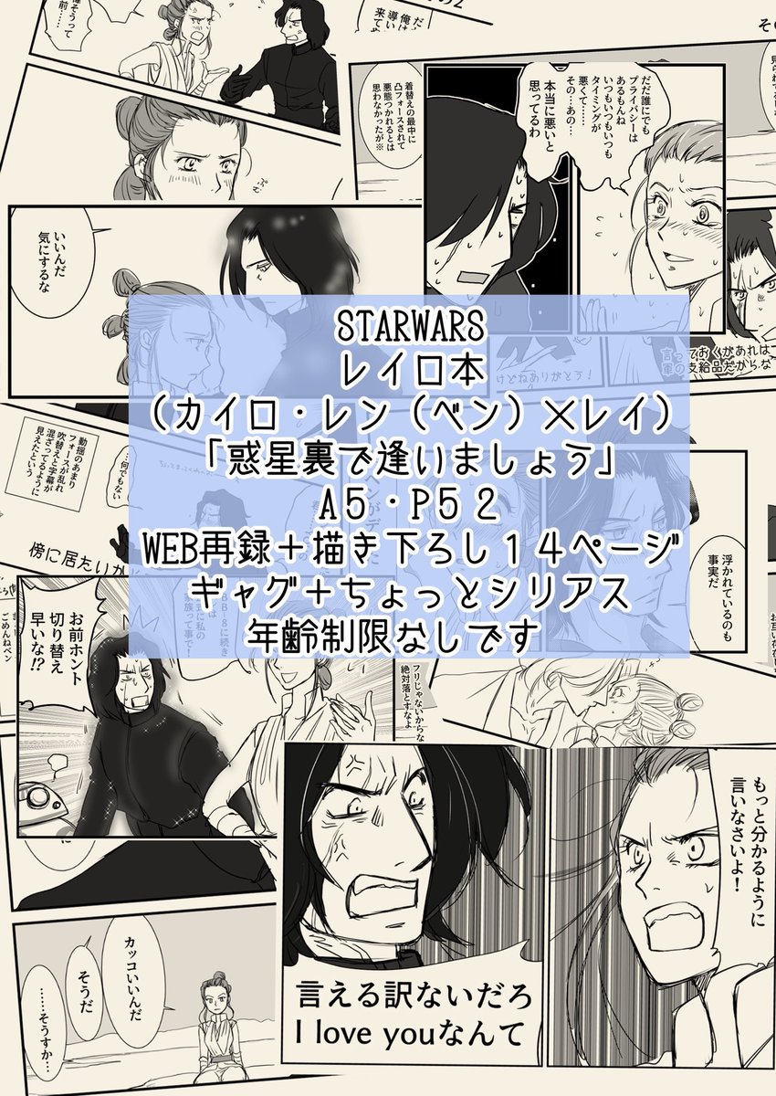 レカペ参加させていただきます〜!
Hさ6「シンカイケイヴ」
レイロです。既刊の他に、当日展示かネップリで何かお出しできたらと思います✨
オンラインイベント初参加で震えておりますが頑張ります……!
#レカペ2206