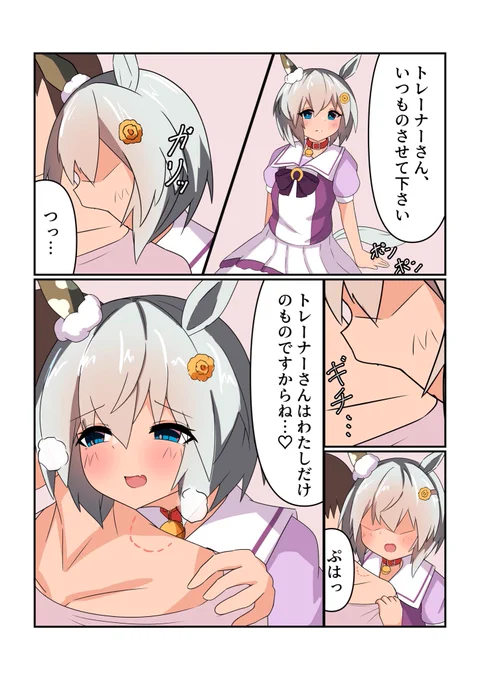 セイちゃんの独占欲とマーキング

 #セイウンスカイ
 #ウマ娘 