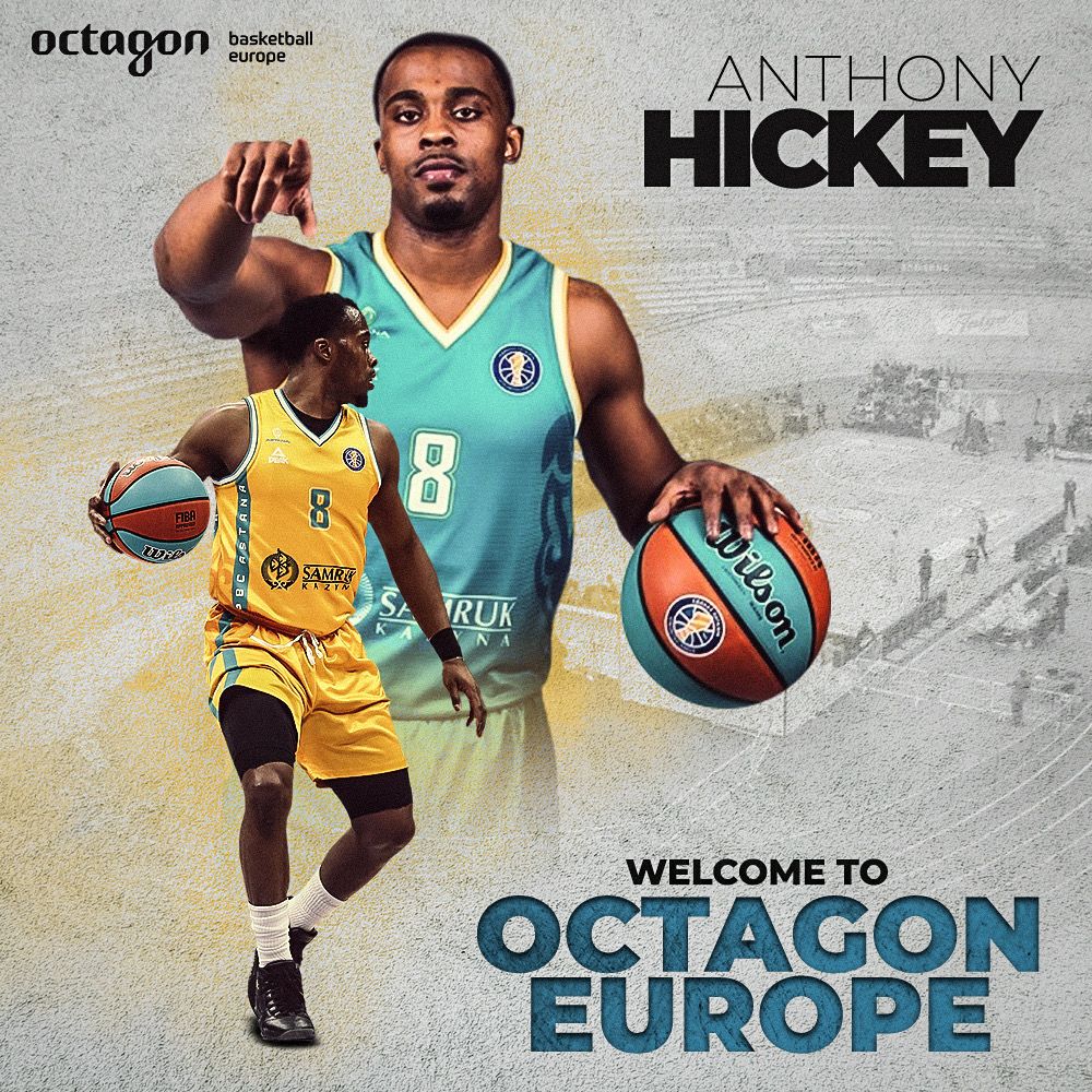 One of the most thrilling players and top scorer of Vtb League with 22 ppg is the newcomer in our great family. Welcome to Octagon Europe Anthony Hickey! #octagon  @OFFsetHick_