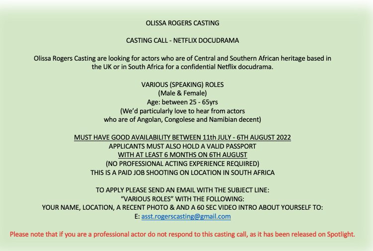 castingsfile tweet media