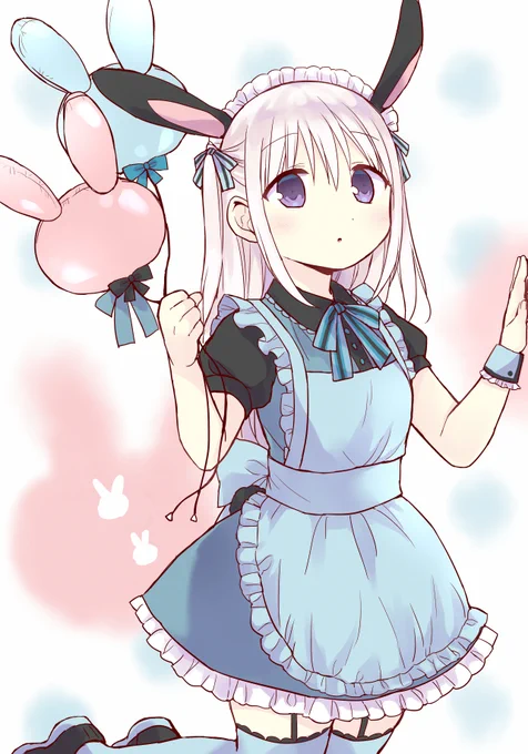 柏田さん🐇
 #メイドの日 