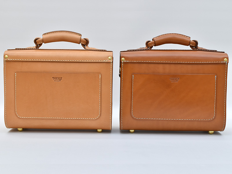 HERZ（ヘルツ）ダレスバッグ 2WAY クラシックな縦型デザインで2way仕様の本革ダレスバッグ「革鞄の