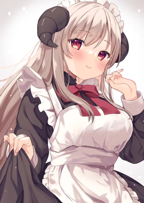 #メイドの日2022 
#メイドの日
あくまメイドさん👿🦈 