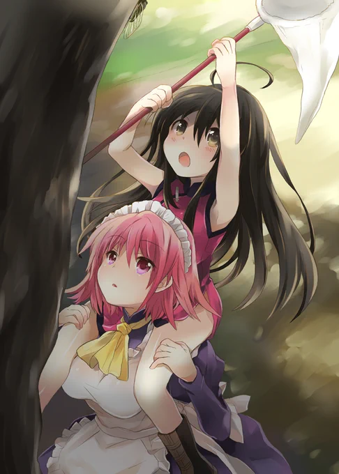 シャナとヴィルヘルミナ
#メイドの日 