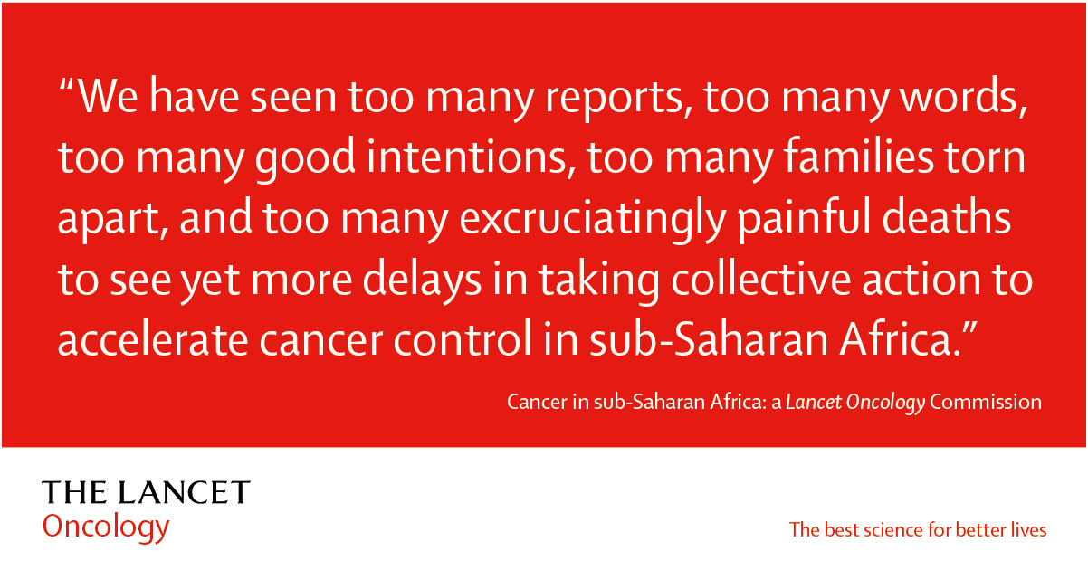 The Lancet Oncology on Twitter "Launching TODAY at 1000 am GMT/1100 am BST in Accra, Ghana 