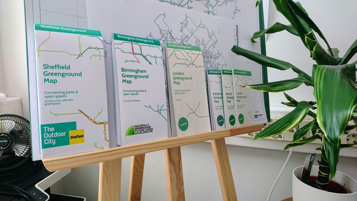 Since release of the first map, the Greenground Map family has grown to include 4 independent and 4 commissioned maps - 2x London, Bristol, Edinburgh, Sheffield, Birmingham, Cambridgeshire and Nottingham! 🍃
