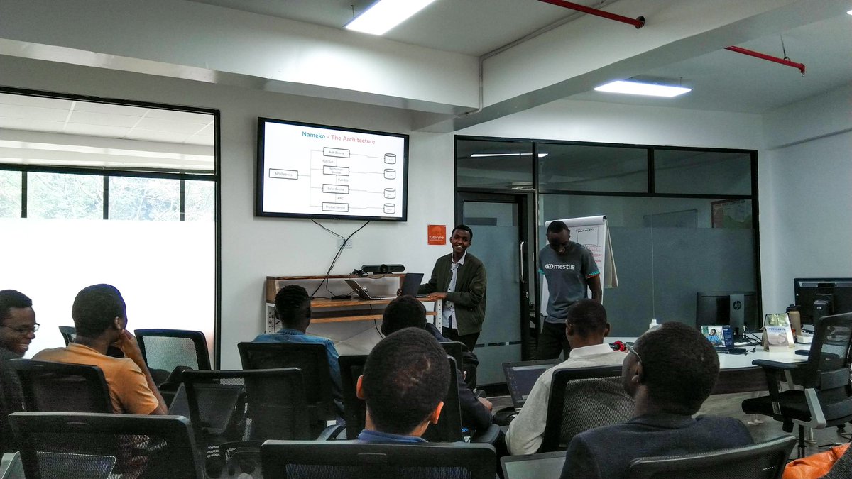 MshindiVic's tweet photo. Greatful for the growth 📈
Left:Speaking at @pythonairobi meetup in 2019 with @mc_alila.On building microservices with nameko to 20+ Pythonistas
Right:Speaking at #PyconKe2022 about Infrastructure as Code with Python, using @PulumiCorp, to 300+ Pythonistas🚀
#onwardsandupwards https://t.co/dAfbTkw4AC