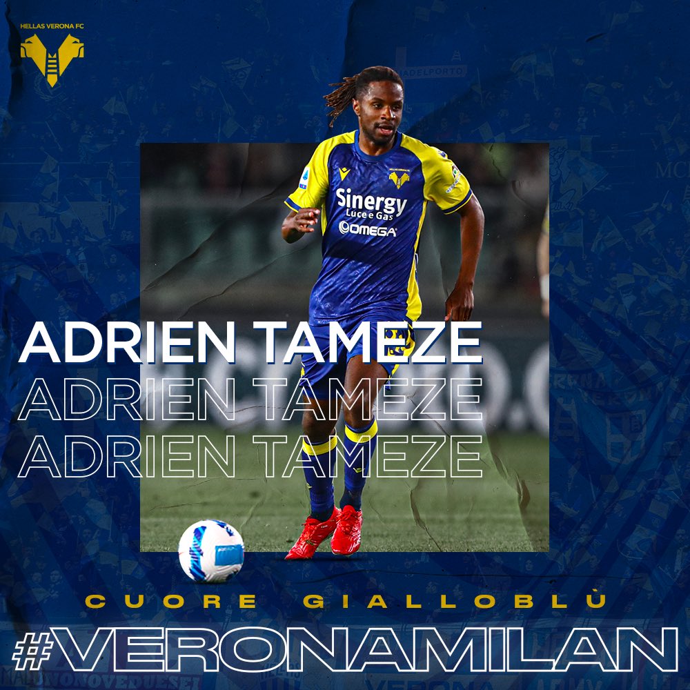 Adrien #Tameze vince la tappa di #VeronaMilan e balza al primo posto in classifica di #CuoreGialloblù 🔥💛💙

A una giornata dalla fine, è corsa a tre per il titolo 🏆 Si deciderà tutto contro il #Torino 🤯

I risultati e la classifica 👉 bit.ly/3FutvDy

#HVFC #DaiVerona