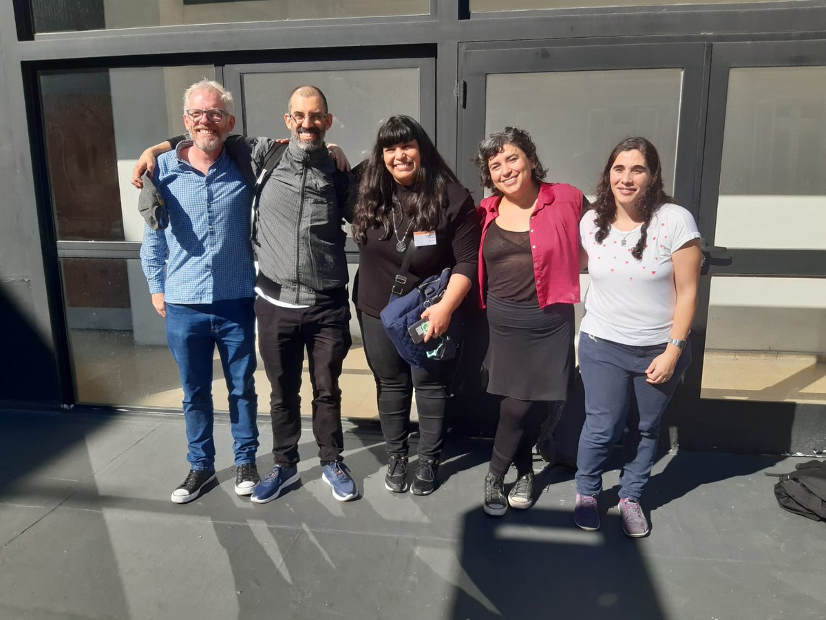 TrefemacA's tweet photo. Ultimo día de los cursos satélites de TREFEMAC 2022 con un plantel docente de lujo: @ceciliajarne, Paula Nieto, @GachiMolina   Juan Perotti y Pablo Gleiser. https://t.co/rjf5GdLeZD