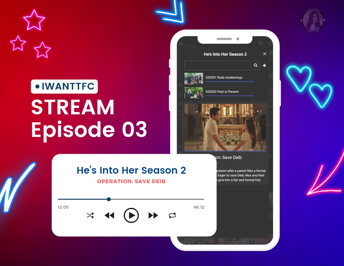 AshleySlappers's tweet photo. Stream He's into Her Season 2 Episode 3 on @iwanttfc for free!

You can also watch it on Kapamilya channel, Kapamilya online live and A2Z every Sunday! 🖤💙❤️

#HesIntoHerSeason2 
#AshleyDelMundo
#KhloeGomez | @lallainashley https://t.co/CyXvhBWg4L
