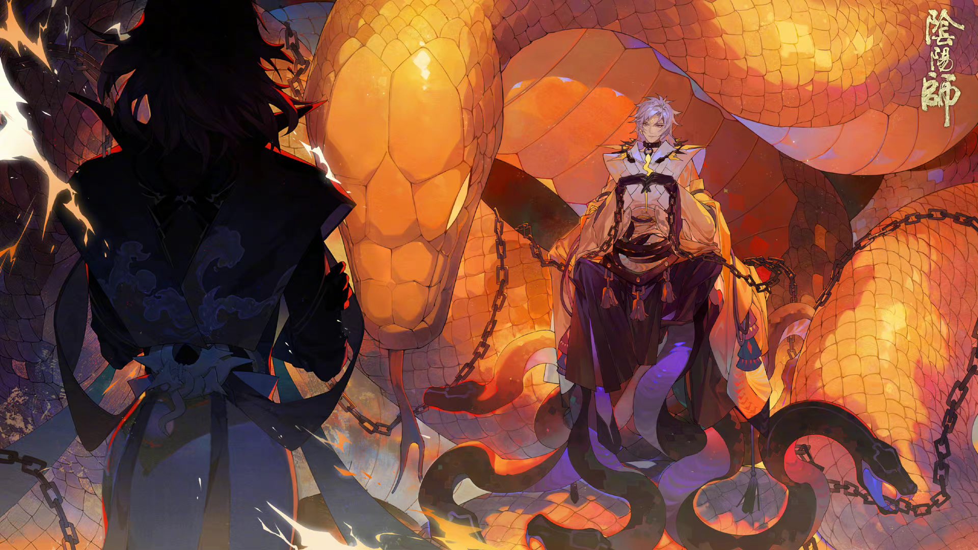八岐大蛇(ヤマタノオロチ) 陰陽師本格幻想RPG ピンバッチセット付属 トピックス】『陰陽師本格幻想RPG』の「八岐大蛇」が1/8スケール
