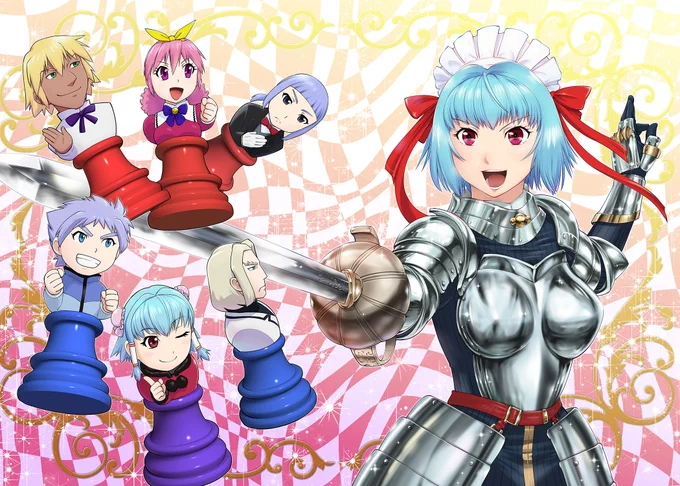 メイドの日なので、メイドが主役の漫画の絵です。

#ツマヌダ格闘街 
