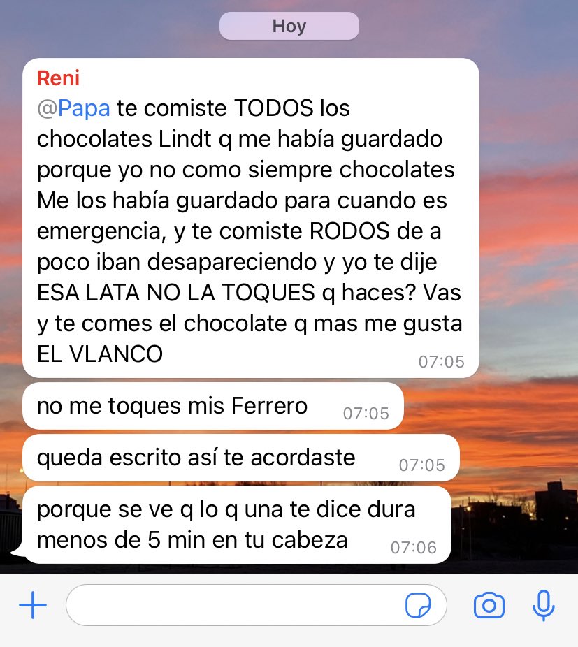 sualtessaok's tweet image. La que se levanto tranqui fue mi hermana