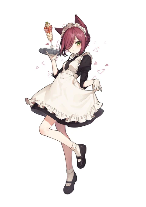梅ちゃんとロアロ先生んちのファーストちゃんしかおらん・・・っ
 #メイドの日 