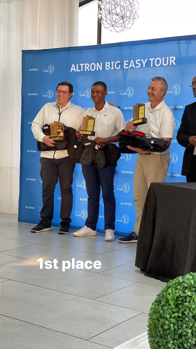 AltronGroup's tweet image. Prize giving at the 1st Altron Big Easy pro-am  #AltronBigEasy #ThereWhenItMatters