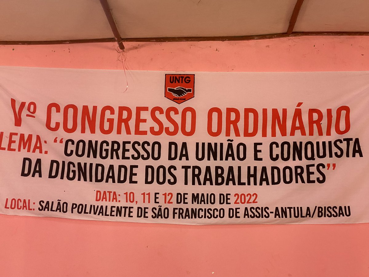 TureYasser's tweet photo. O 5º Congresso da UNTG-CS começa sob ameaça do poder político… https://t.co/SdpbPTyRj6
