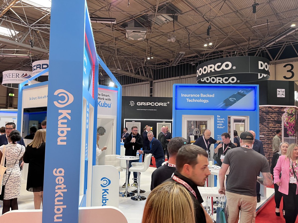 InstallerTotal's tweet image. Packed ⁦@GetKubu⁩ stand at ⁦@fitshow⁩ showcasing the latest #smarthardware  for #windows and #doors - make sure drop by to talk to the team if you’re at #Fitshow2022!