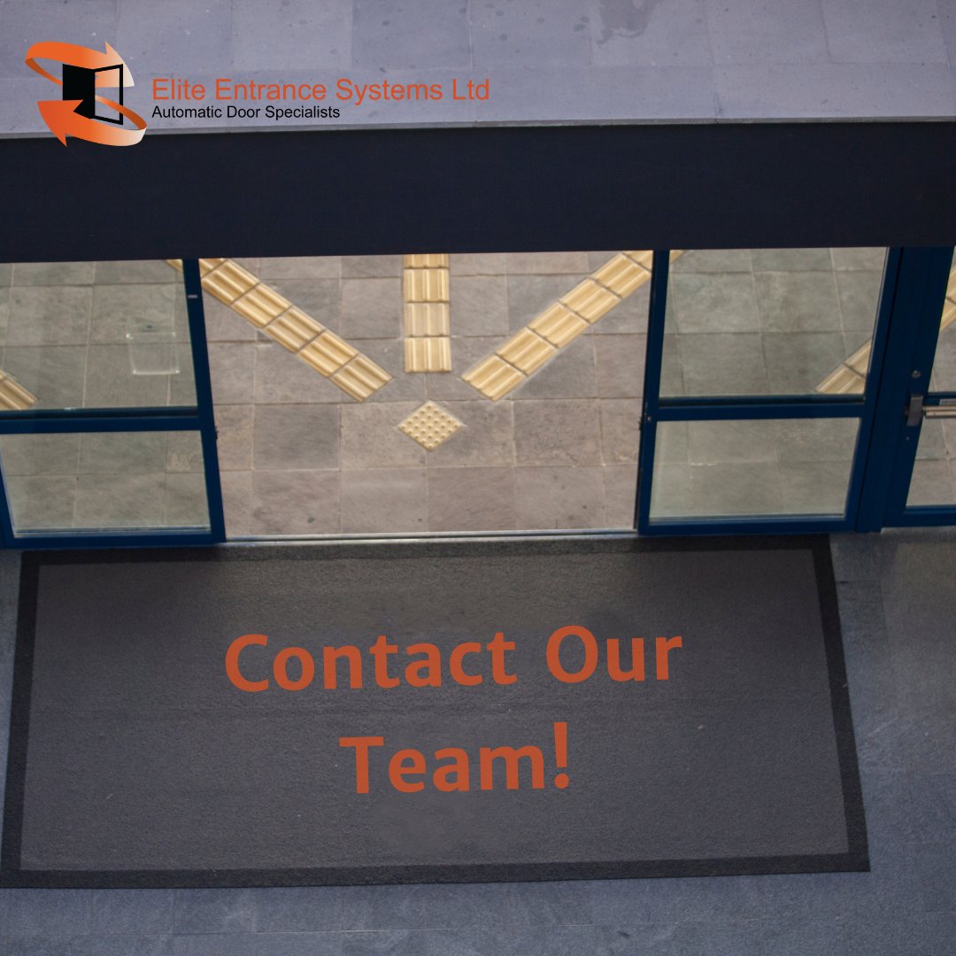 For automatic door repairs, servicing and installations, contact our team! >> eliteentrancesystems.co.uk/meet-the-team
