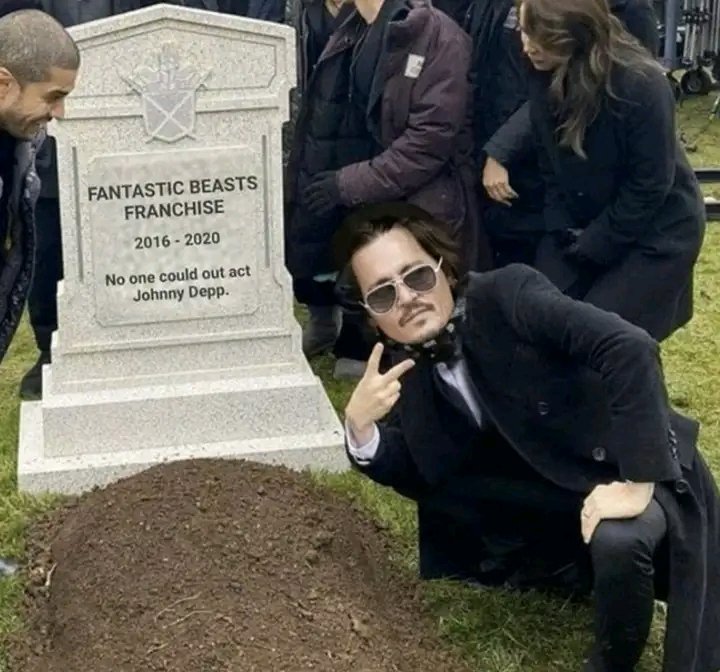 OceanArcane's tweet photo. I haven't watch #FantasticBeasts3 yet!! I think I'll pass 💯 #JusticeForJohnnyDepp #AmberHeardIsALiar #fantasticbeaststhesecretsofdumbledore #fantasticbeastmovies https://t.co/J99ZgwA3A4