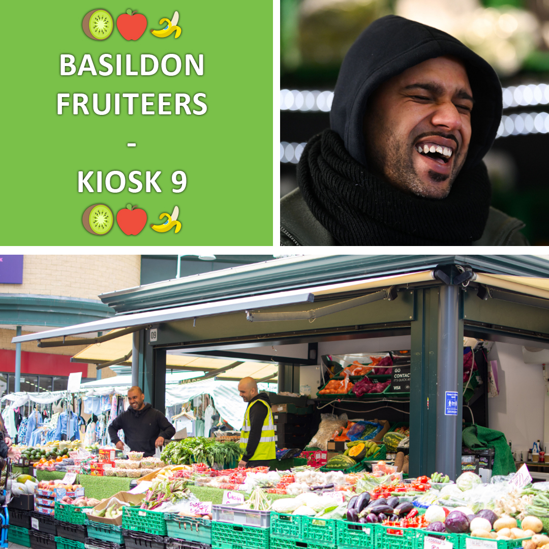 Fresh produce never tasted so good! Basildon Fruiteers have been trading at Basildon Market for over 5 years! They are always on hand, rain or shine with a variety of fresh fruit and veg at prices you cant beat.

#BasildonMarket #Basildon #Market #BasildonCommunity #BasildonTown