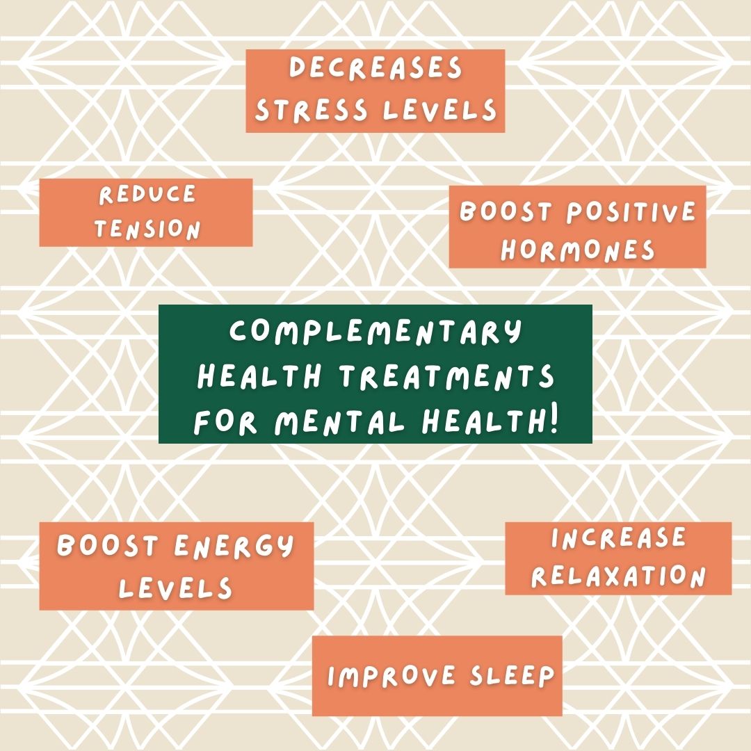 Acupuncture, Craniosacral therapy, massage and all of our treatments are amazing tools for taking care of your mental health. 
This #MentalHealthAwarenessWeek try it for yourself and see if it could help you become more of a healthy, happy human being 🤗🤯🧠.
