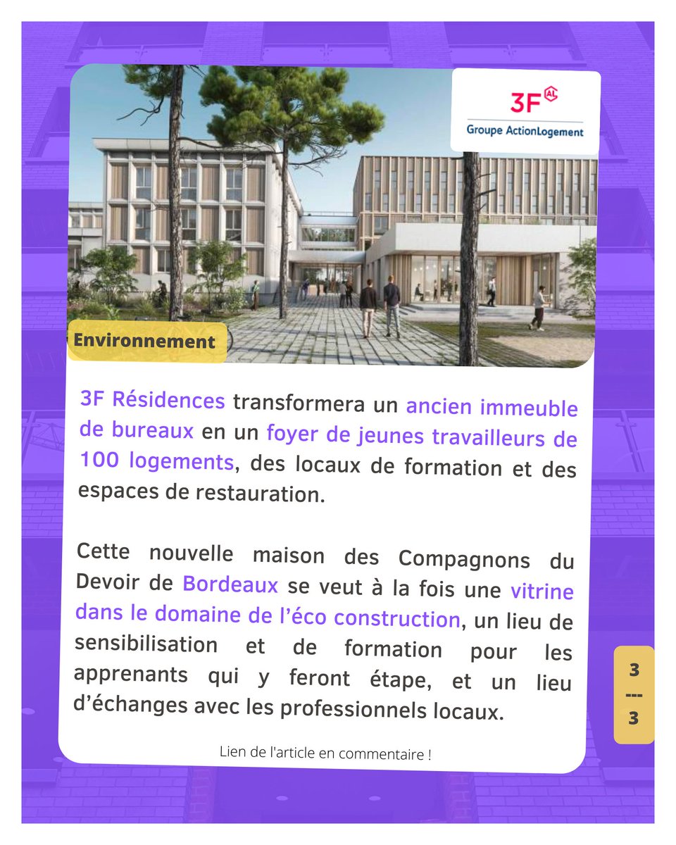 🌟 ACTUS DE LA SEMAINE - Chaque semaine, retrouvez les infos qui ont marqué le monde du #LogementSocial ! 
On continue cette semaine avec les actus de : <a href="/SoWell_app/">SoWell, l'appli des gardiens !</a> ; @polylogis &amp; @LogirepOfficiel ; <a href="/3F_Officiel/">3F_Officiel</a> &amp; <a href="/BMABordeaux/">BMA</a>