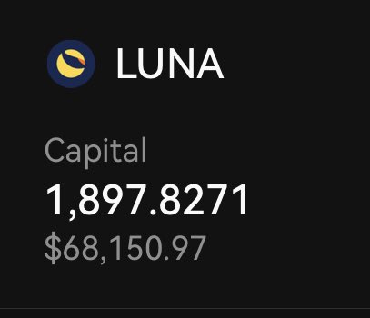 Brockk78's tweet photo. People sometimes confuse in buying crypto coins. But i think $LUNA currency is in the right track. 
$UST $LUNA #Bitcoin #Crypto https://t.co/qwoDmRKcqT