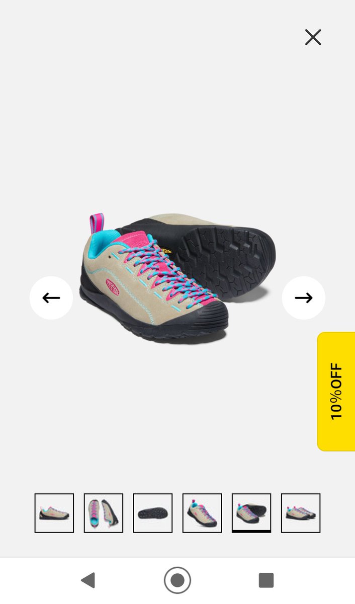 だいすきなkeenのスニーカーにかわいいツインクちゃんカラー♊💕