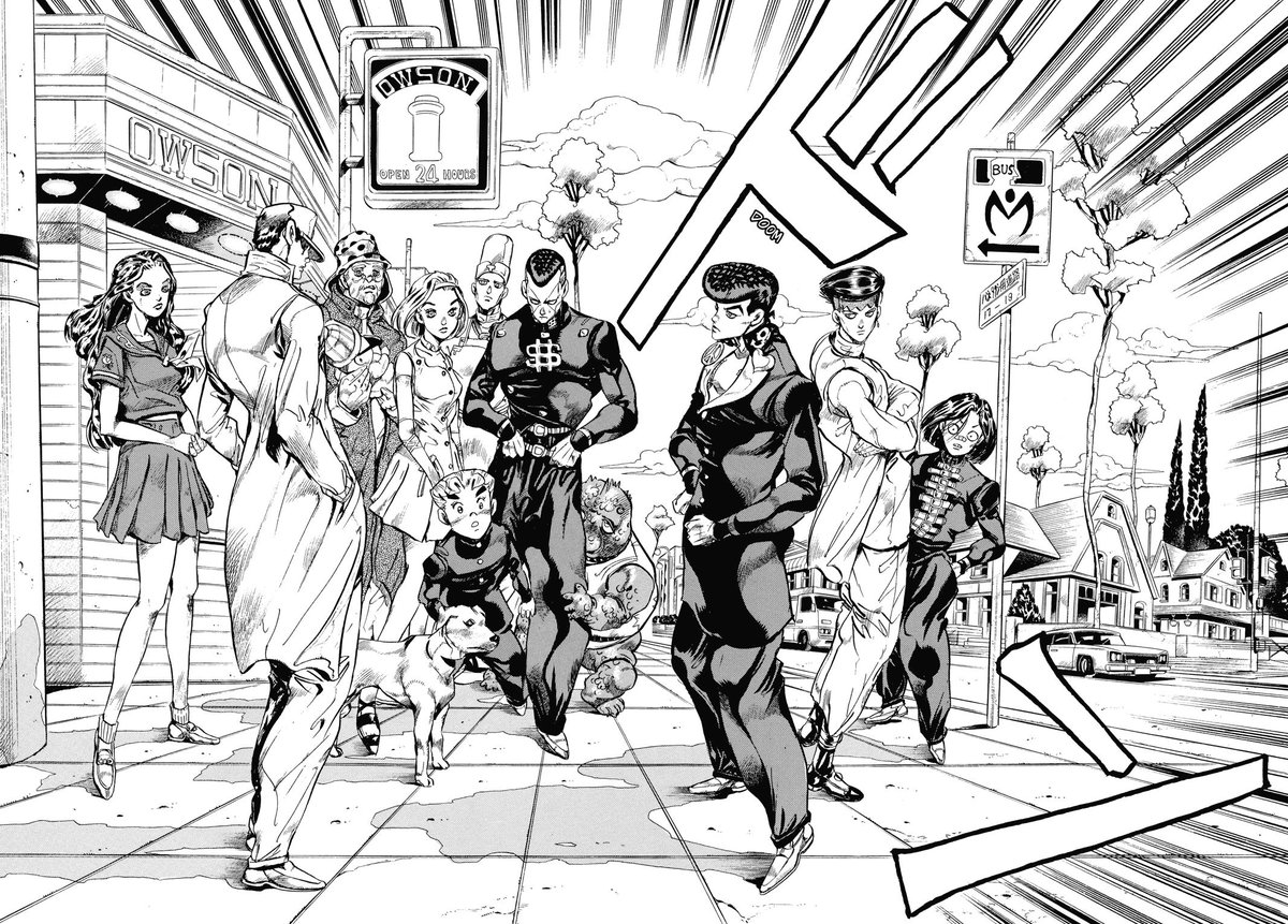 ShonenJumpArt's tweet photo. The People of Morioh Cho

(Manga: JoJo's Bizarre Adventure: Diamond is Unbreakable) https://t.co/sA7vXnqOJU