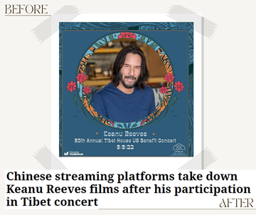 Keanu Reeves also getting banned.