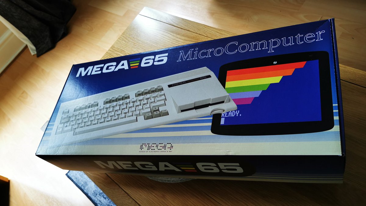 It's arrived! 🎉 #mega65