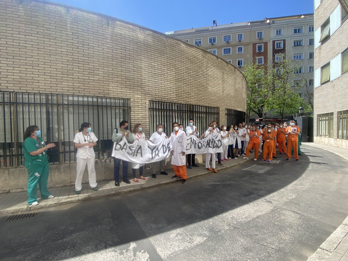 FACULTATIVOS DEL GREGORIO MARAÑÓN servicios
mínimos apoyando la huelga

Huelga no queremos, pero otra opción no vemos
#BastaYadeTemporalidad #HaySolucionLegal
<a href="/ZapateroAntonio/">AntonioZapatero</a> <a href="/eruizescudero/">Enrique Ruiz Escudero</a>
<a href="/SomosUrgencias/">SomosUrgencias</a> @madrid_ope2021
<a href="/MUDmedicos/">MUD Médicos</a> <a href="/amytsmedicos/">AMYTS</a> @madrid_ope2021 <a href="/huelgafacmad/">HuelgaFacultativosMadrid</a>