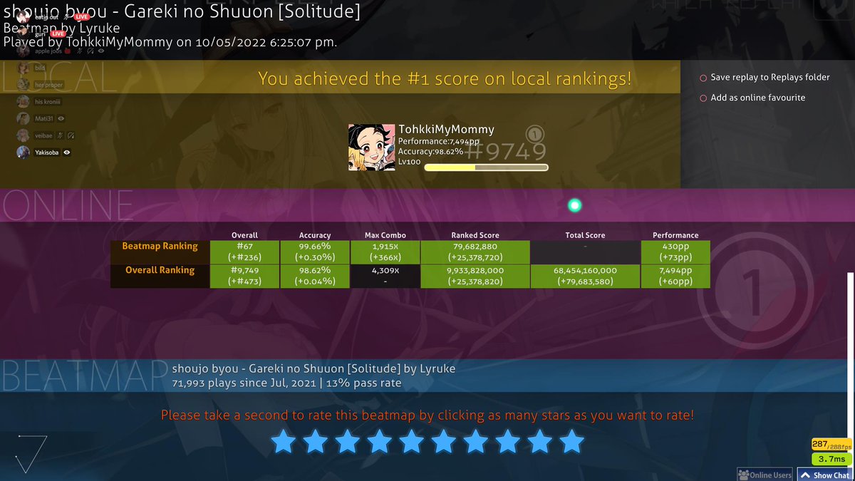 actuallyruffles's tweet photo. AFTER YEARS I FINALLY DID IT 4 DIGITTT BABYY https://t.co/kVufJ0DL4i