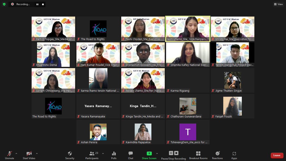 Lovism_Boy's tweet photo. Induction Meeting with National Executives for @G17Bhutan
April 29, 2022
#G17Global
#road2rights
#actionforsdgs https://t.co/i73E2imaRI