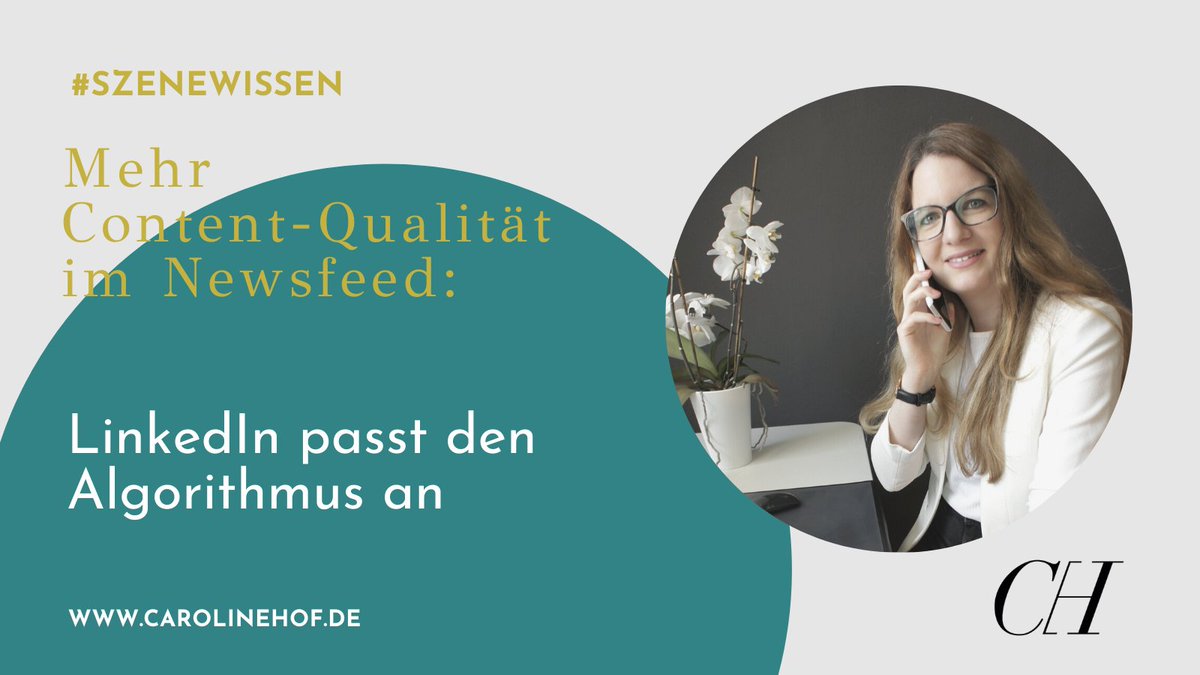 Caroline_Hof's tweet photo. In einem kürzlich veröffentlichten Blogbeitrag kündigte #LinkedIn ein #Algorithmus Update an. Engagement Baiting &amp; irrelevante Umfragen sollen so eingedämmt werden: https://t.co/2liDH5soDw  

Ich find's super und bin gespannt, ob das Update hält, was es verspricht.

#szenewissen https://t.co/HgooSRdH4W