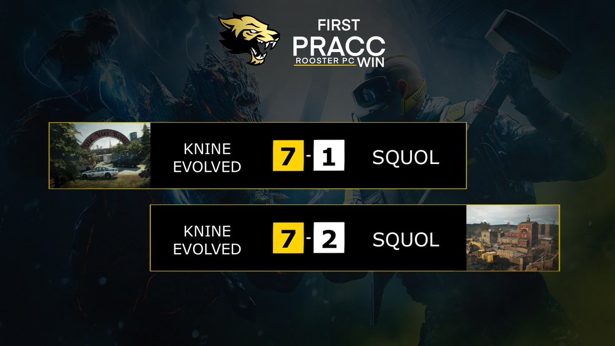 Hier soir fut une soirée exceptionnelle
Pour la toute première fois nos anciens joueurs PlayStation qui ont décidés de faire leur rotation PC ont participés à leur première Pracc
Un résultat plutôt de bonne augure
Victoire sur les deux cartes
L'évolution est la clé du succès