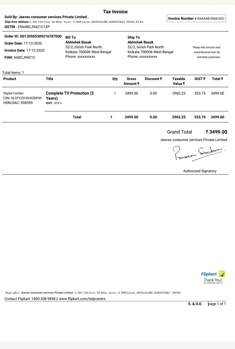 Suvosri3's tweet photo. This tweet is regarding My @motorolaindia tv which had been purchased from @Flipkart and had gone for repairing service @jeevescustomerservic on 16th April '22 and 2day is 10.5.22 &amp; there's has been NO UPDATE FROM THEIR END, really Frustrated! WORST SERVICE EVER! @consumerforum_ https://t.co/jawvSHsvXZ