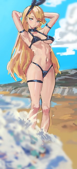 [R-18] らくがき集め #オリジナル #らくがき #水着 #シスター https://t.co/TFCDbHv6Sy 