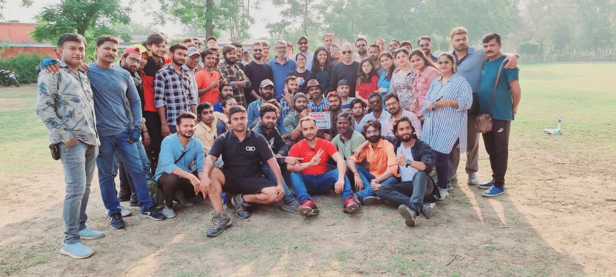 SapnaPrajapati7's tweet photo. Wrap my project film #bawaal
#lucknowschedule
#directorniteshtiwari 
#VarunDhawan 
#janvikapoor https://t.co/yJnTg37RXb