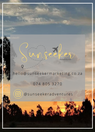 travellocal_sa's tweet photo. Not sure where to go on holiday? Tired of the same old place? Not enough time to plan?

Sunseeker Adventures offers different travel planning packages to make your holiday a breeze! ☀️

hello@sunseekermarketing.co.za
074 805 3270

#SunseekerAdventures #travellocalsa https://t.co/mtDLJgQB4i