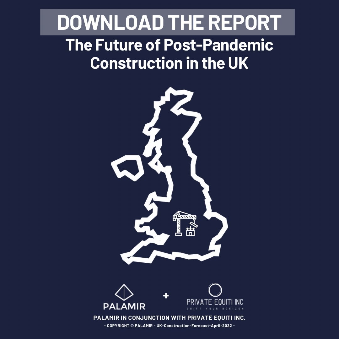 Palamir_'s tweet photo. #UnitedKingdom #CONSTRUCTION #FORECAST REPORT - APRIL

GBP£61Billion growth over next two years, 3% higher than 2019, BUT rising #inflation , #supplychain &amp; energy costs pose problems. 

DOWNLOAD https://t.co/cfO81ZQ22R 

#economy #employment #jobs #Trending #JobSearch https://t.co/9GHXCvnTLY