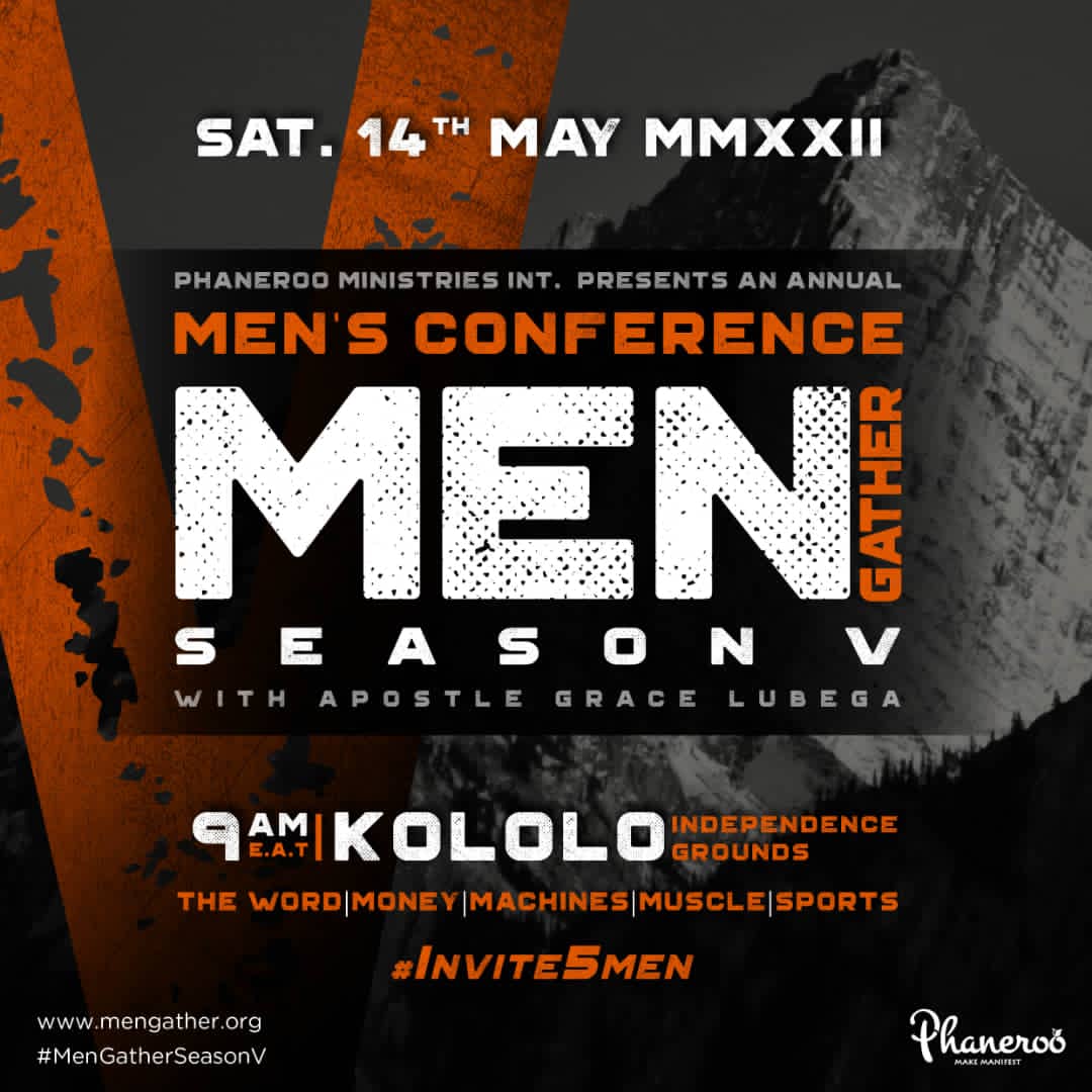 RevJoabBillions's tweet photo. MEN GATHER SEASON FIVE
The greatest and most powerful assembly of men of precise vision, distinction, valour and veracity from all walks of life, race and affiliations returns *this May, 14th 2022* at the Kololo independence grounds, Kampala.
#InviteFiveMen
#MenGatherSeasonV 👑 https://t.co/zjWmv1VqB6