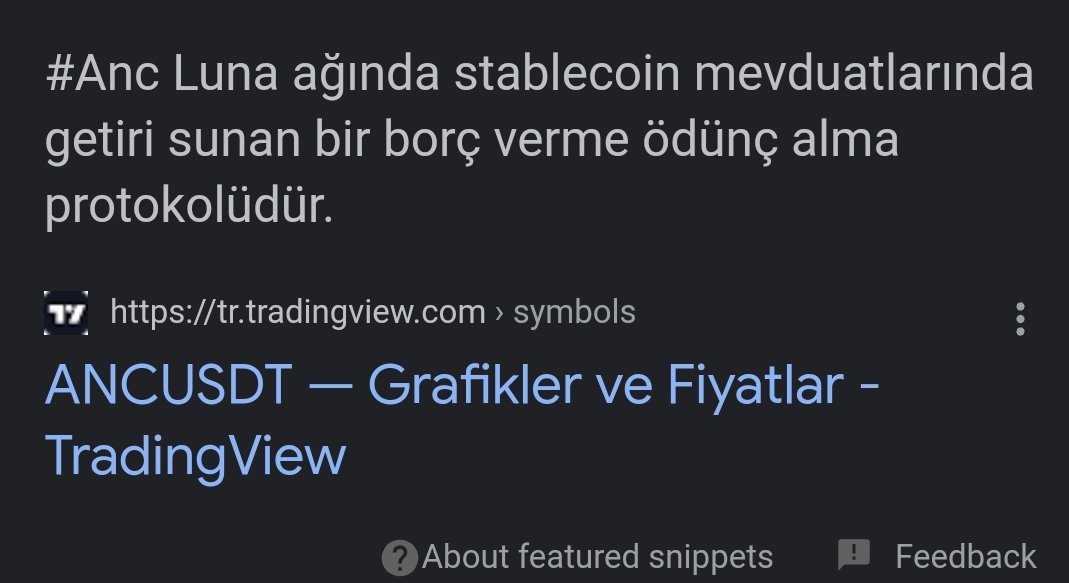 barlocrt's tweet photo. #Bitcoin #BTC 

UST toparladı sıra ANC'de, neden mi? Oku.
%60 düşen ANC, UST'nin toparlaması ile eski bölgelerine tırmanacaktır. Al sana altın değerinde bilgi.

#Metaverse #NFT #Web3 https://t.co/j6GM9R2n8e