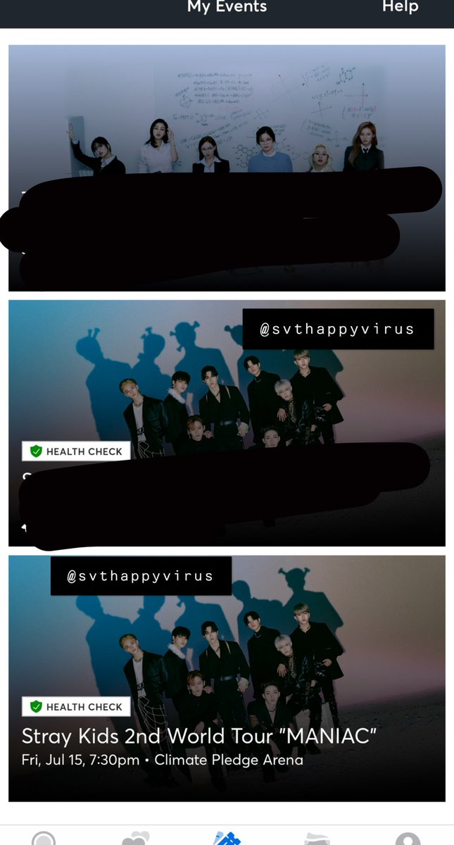 SVTHappyVirus's tweet photo. YALL I bought a ticket for the wrong date so if someone is interested in buying it it’s for Skz Day 2 (7/15) in Seattle! I’m selling it for what I got the actual ticket I need so it’s 200$ #StrayKids_2ndWorldTour_MANIAC #StrayKids #StrayKids_2ndWorldTour #StrayKidstickets https://t.co/vNYYKwKaHT